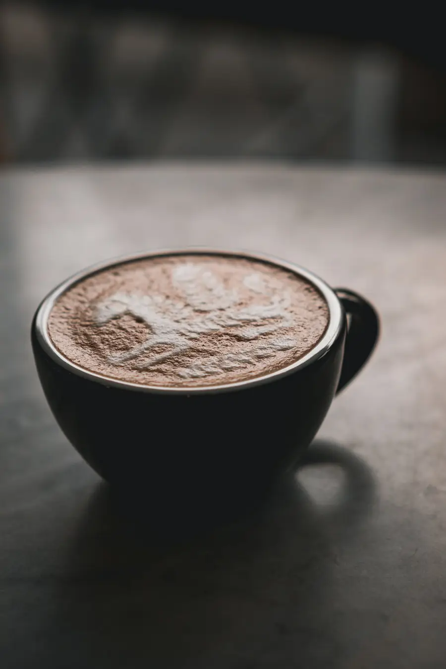 Taza de café recién hecho